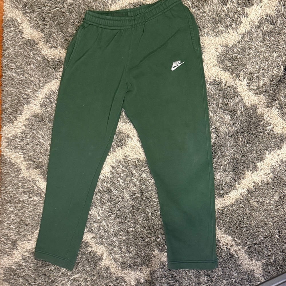 Nike Men's Dark Green Joggers